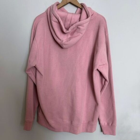 Glossier Original Pink Hoodie Sweatshirt New Size Medium - Picture 9 of 10
